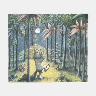 Where The Wild Things Are   Scene 6 Fleece Blanket