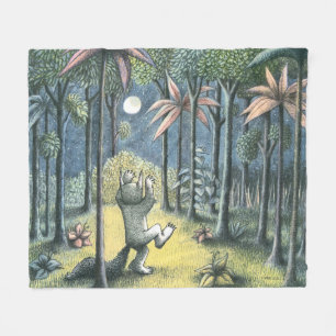 Where The Wild Things Are   Scene 6 Fleece Blanket