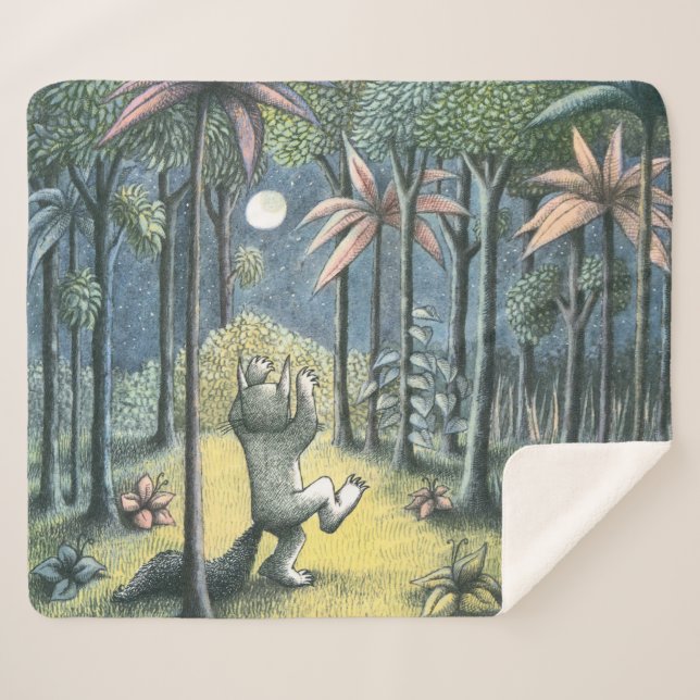 Where The Wild Things Are | Scene 6 Sherpa Blanket (Front (Horizontal))