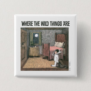 Where The Wild Things Are Scene 7 15 Cm Square Badge
