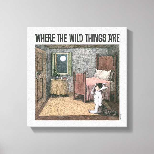 Where The Wild Things Are | Scene 7 Canvas Print (Front)