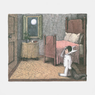 Where The Wild Things Are   Scene 7 Fleece Blanket