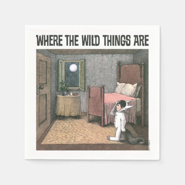 Where The Wild Things Are | Scene 7 Napkin (Front)