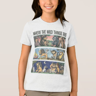 Where The Wild Things Are Scenes Tri-Blend Shirt