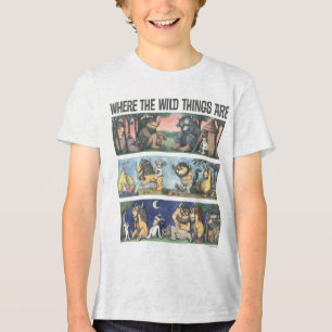 Where The Wild Things Are Scenes Tri-Blend Shirt