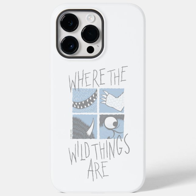 Where The Wild Things Are | Square Graphic Case-Mate iPhone Case (Back)