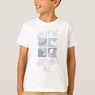 Where The Wild Things Are   Square Graphic T-Shirt
