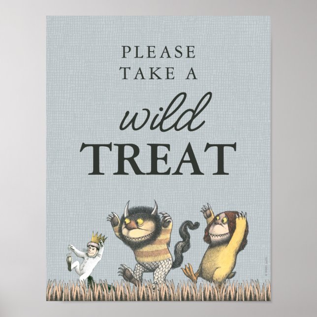 Where the Wild Things Are | Take A Treat Poster (Front)
