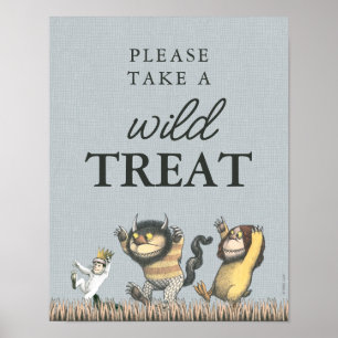 Where the Wild Things Are   Take A Treat Poster