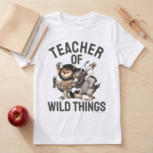 Where the Wild Things Are Teacher of Wild Things Tri-Blend Shirt