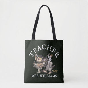 Where the Wild Things Are Teacher Tote Bag
