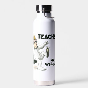 Where the Wild Things Are Teacher Water Bottle