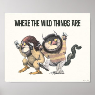 Where the Wild Things Are   Two Wild Things Poster
