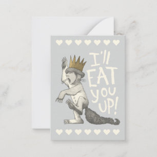 Where The Wild Things Are Valentine Photo Card