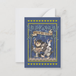 Where The Wild Things Are Valentine Photo Card
