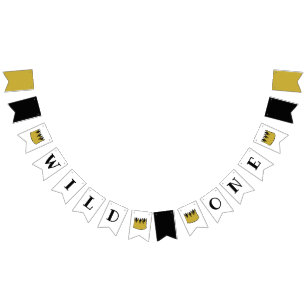Where the Wild Things Are Wild One First Birthday Bunting