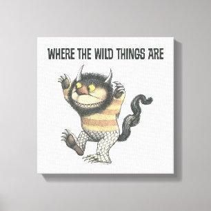 Where the Wild Things Are   Wild Thing Canvas Print
