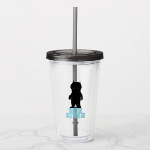 Where the Wild Things Are   Wild Thing Silhouette Acrylic Tumbler