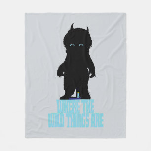 Where the Wild Things Are   Wild Thing Silhouette Fleece Blanket