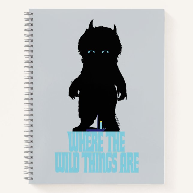 Where the Wild Things Are | Wild Thing Silhouette Notebook (Front)