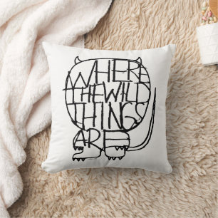 Where the Wild Things Are Wild Thing Sketch Cushion