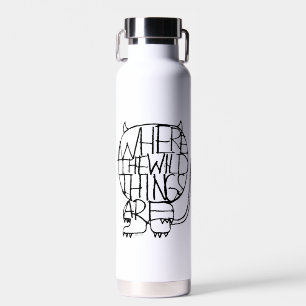 Where the Wild Things Are Wild Thing Sketch Water Bottle