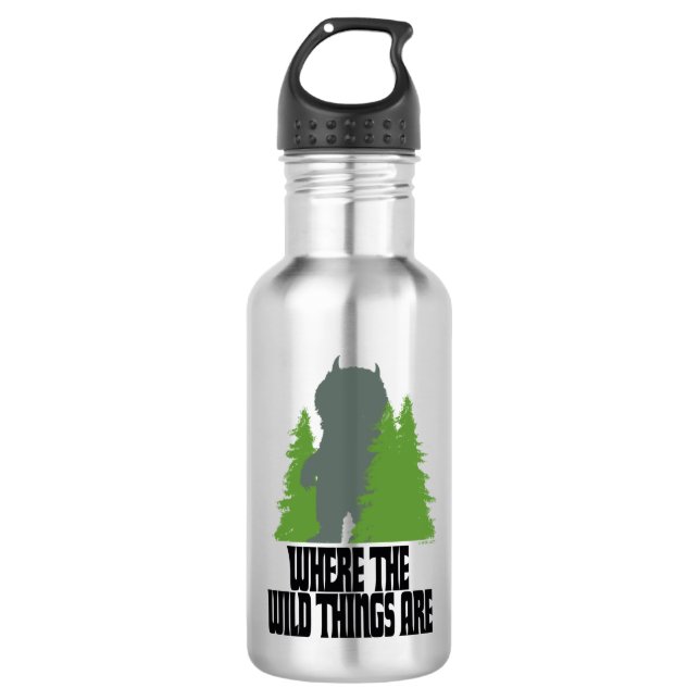 Where the Wild Things Are | Wild Thing & Trees 532 Ml Water Bottle (Front)