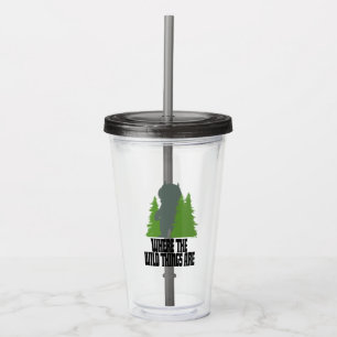 Where the Wild Things Are Wild Thing & Trees Acrylic Tumbler