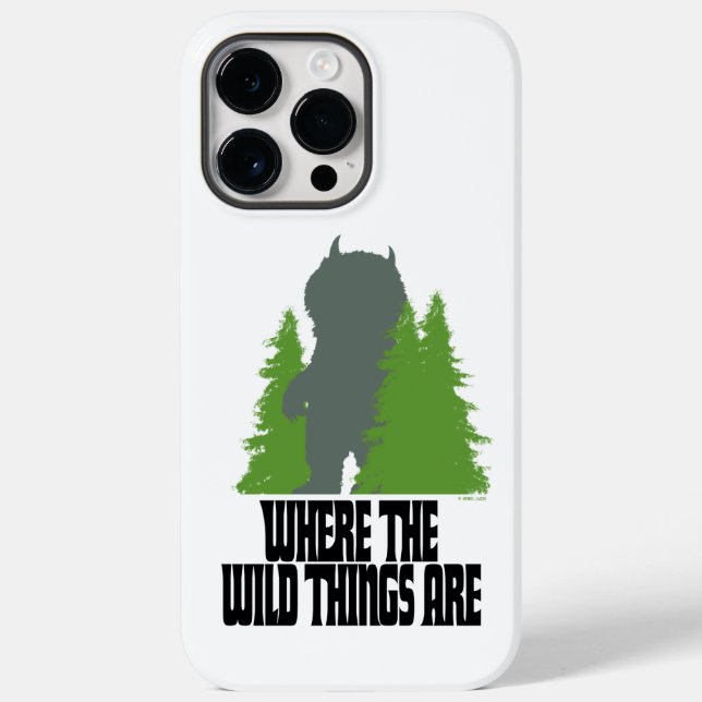Where the Wild Things Are | Wild Thing & Trees Case-Mate iPhone Case (Back)