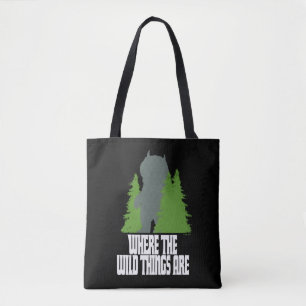 Where the Wild Things Are   Wild Thing & Trees Tote Bag