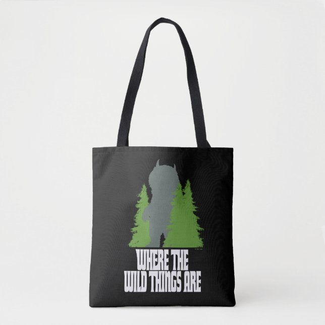 Where the Wild Things Are | Wild Thing & Trees Tote Bag (Front)