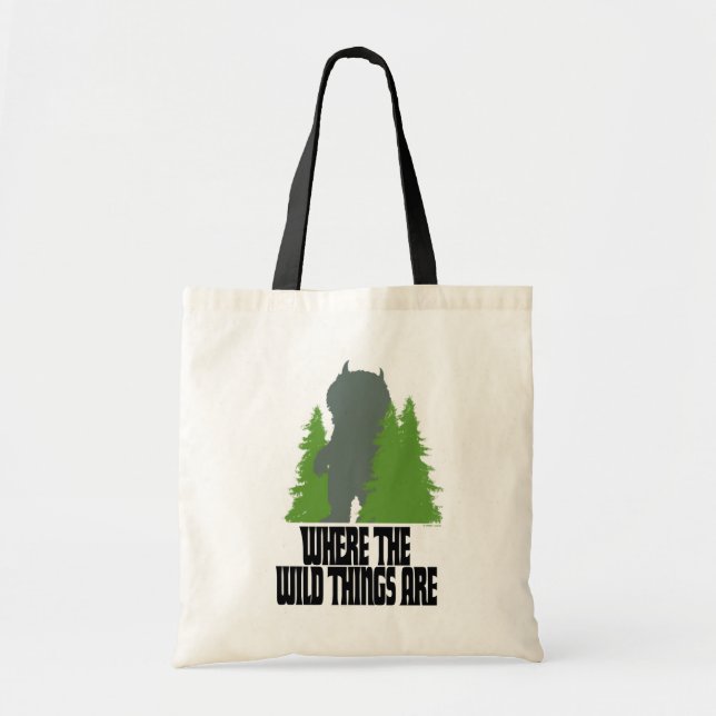 Where the Wild Things Are | Wild Thing & Trees Tote Bag (Front)