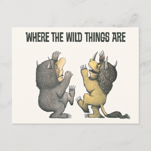 Where the Wild Things Are | Wild Things Postcard (Front)