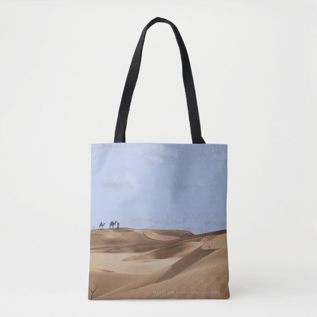 Where The Wind Carries Stories totebag Tote Bag (Front)