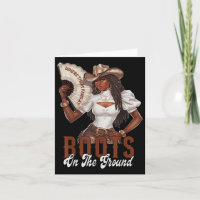 Where Them Fans At Boots On Da Ground Cowgirl Line