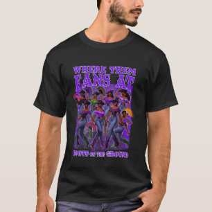 Where Them Fans At Boots On The Ground Cowgirls We T-Shirt