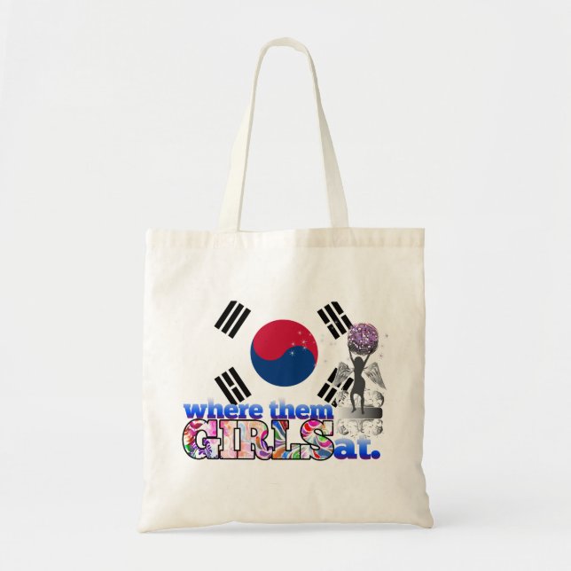 Where them South Korean girls at? Tote Bag (Front)