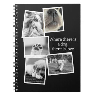 Where There Is A Dog Photo Notebook