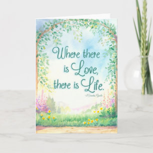 Where There is Love - Greeting Card