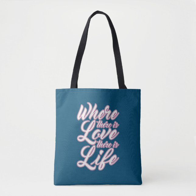 Where There is Love Valentine's Day | Tote Bag (Front)