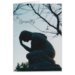 "Where There Is Sorrow" Sympathy Card