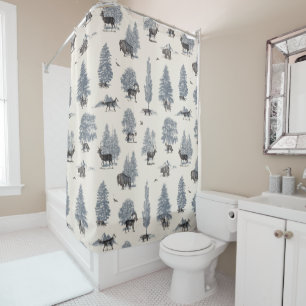 Where They Belong Winter   Florent Bodart Shower Curtain