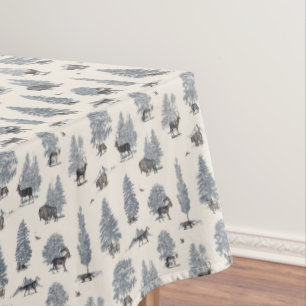 Where They Belong Winter   Florent Bodart Tablecloth