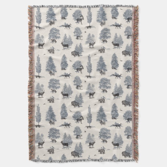 Where They Belong Winter | Florent Bodart Throw Blanket (Front Vertical)