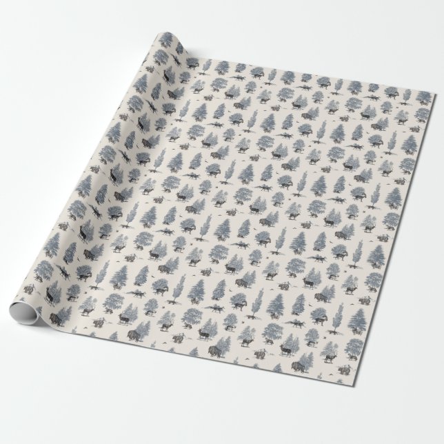 Where They Belong Winter | Florent Bodart Wrapping Paper (Unrolled)
