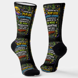 Where To Buy Cool Socks 00323 Video Games Socks