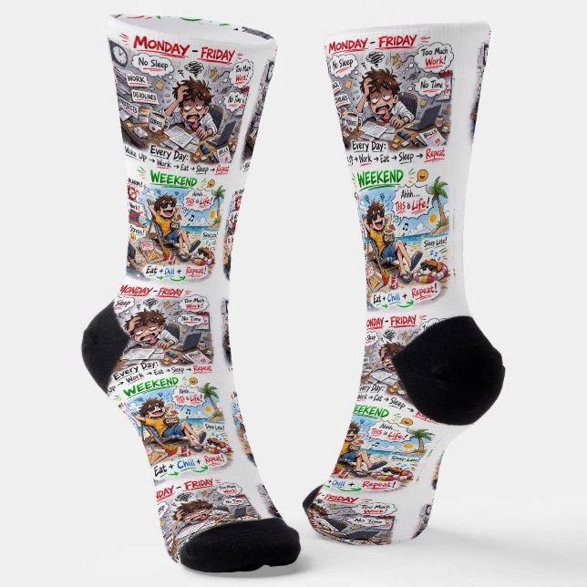Where To Buy Cool Socks 00333 Weekend Socks (Angled)