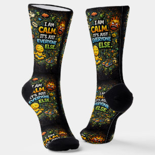 Where To Buy Cool Socks 00336 I Am Calm Socks