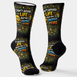 Where To Buy Cool Socks 00337 Outfit is Fire Socks