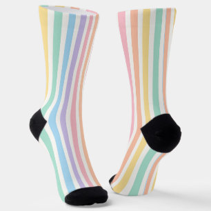 Where To Buy Cool Socks 00344 Pastel Line Socks